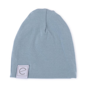 Blue cotton beanie