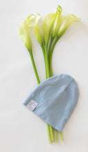 Load image into Gallery viewer, Blue cotton beanie
