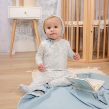 Load image into Gallery viewer, Leonie - boys print footie with bonnet
