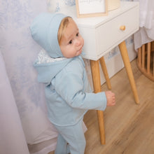 Load image into Gallery viewer, Anais - Beau blue spring jacket with hat
