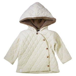 White quilted jacket
