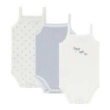 Load image into Gallery viewer, 3 pack spaghetti strap undershirts - dragonfly
