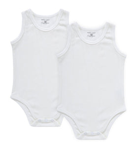 2 pack sleeveless ribbed undershirts