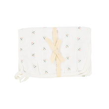 Load image into Gallery viewer, Ivory girls print burp cloth
