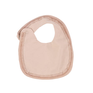 Pearl pink print bib
