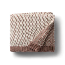 Load image into Gallery viewer, Honeycomb blush baby blanket
