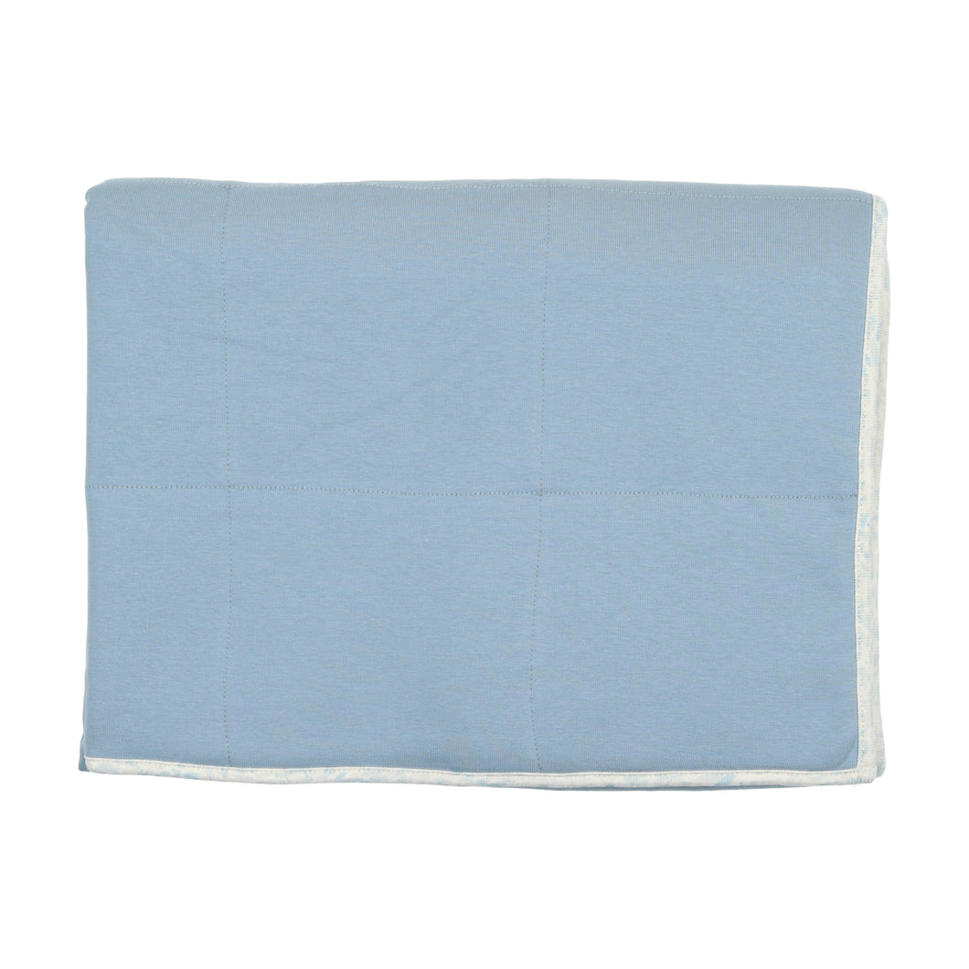 Kimono hooded - Ashley blue blanket