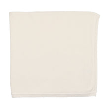Load image into Gallery viewer, Winter white ribbed knit bris set with blanket
