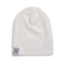 Load image into Gallery viewer, Natural White cotton beanie
