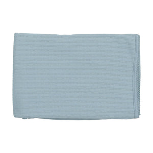Blue fog pointelle layette set