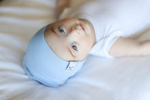 Load image into Gallery viewer, Sky blue cotton beanie
